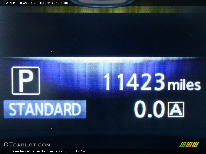Hagane Blue / Stone 2015 Infiniti Q50 3.7