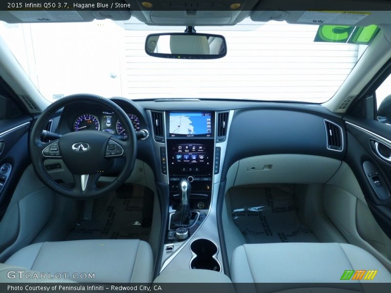 Hagane Blue / Stone 2015 Infiniti Q50 3.7
