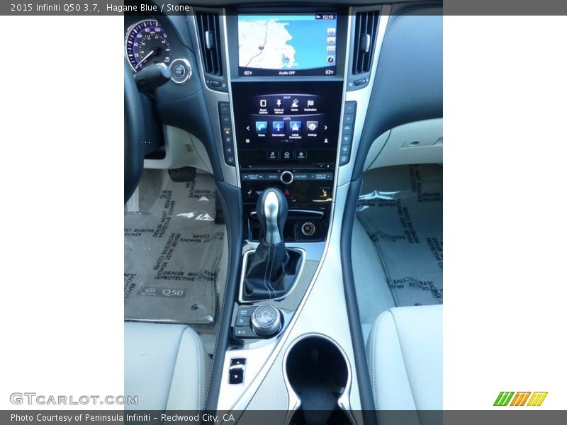 Hagane Blue / Stone 2015 Infiniti Q50 3.7