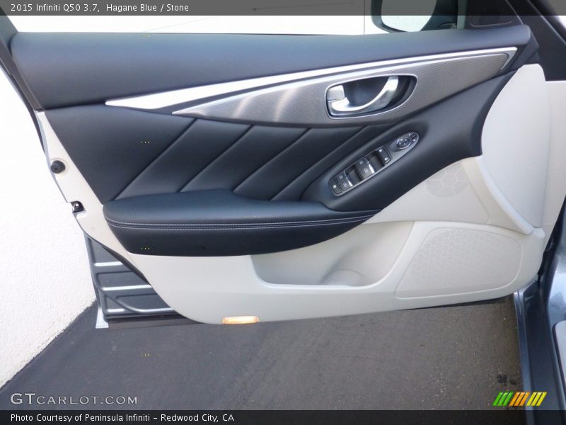 Hagane Blue / Stone 2015 Infiniti Q50 3.7
