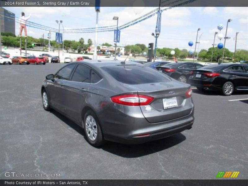 Sterling Gray / Earth Gray 2014 Ford Fusion S