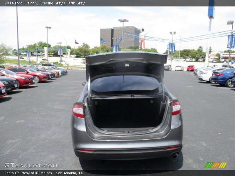 Sterling Gray / Earth Gray 2014 Ford Fusion S