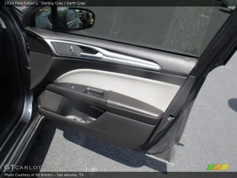 Sterling Gray / Earth Gray 2014 Ford Fusion S