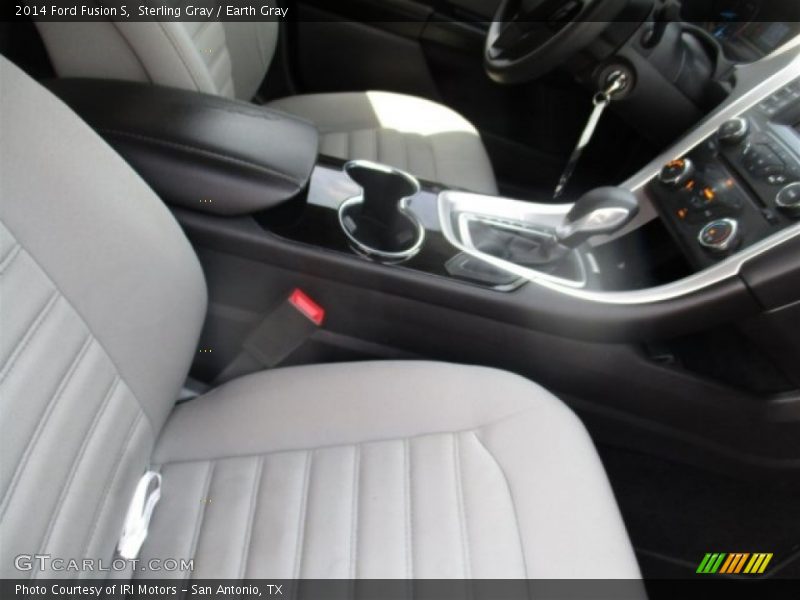 Sterling Gray / Earth Gray 2014 Ford Fusion S