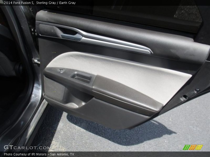 Sterling Gray / Earth Gray 2014 Ford Fusion S