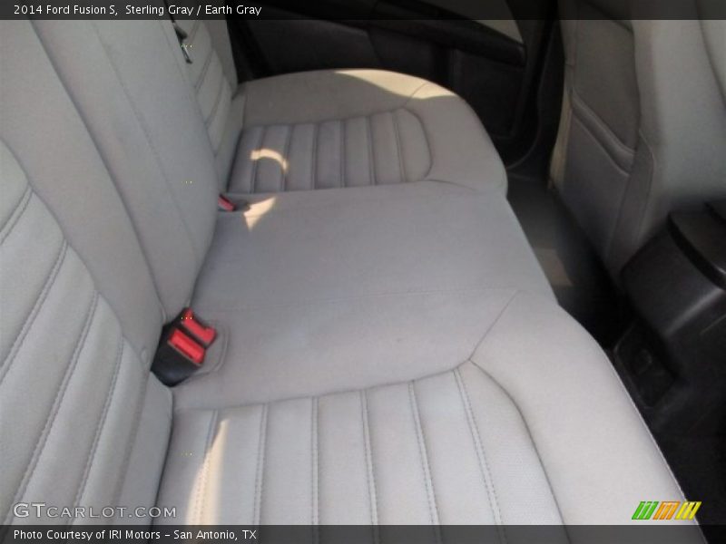 Sterling Gray / Earth Gray 2014 Ford Fusion S