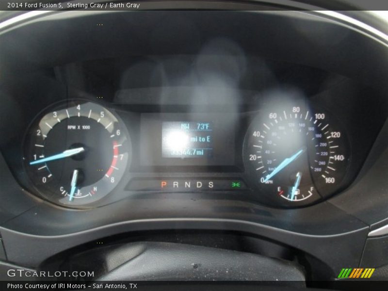 Sterling Gray / Earth Gray 2014 Ford Fusion S