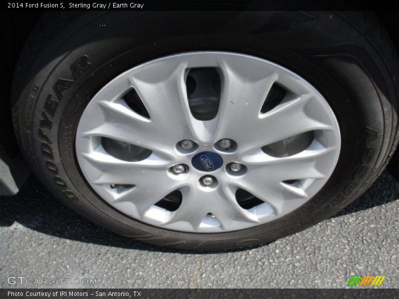 Sterling Gray / Earth Gray 2014 Ford Fusion S