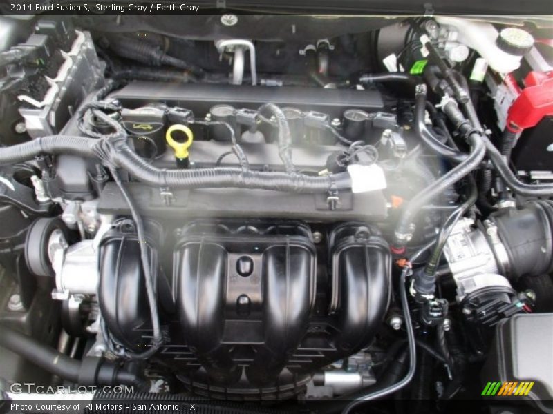 Sterling Gray / Earth Gray 2014 Ford Fusion S