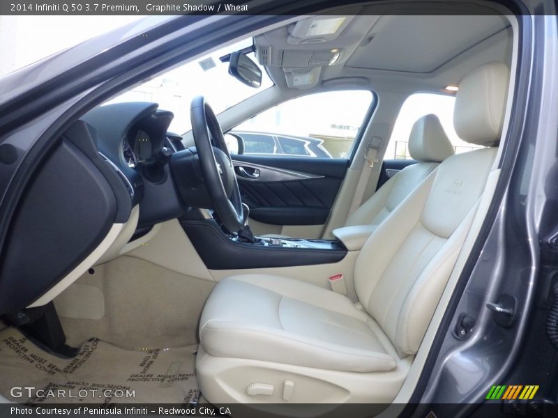 Graphite Shadow / Wheat 2014 Infiniti Q 50 3.7 Premium