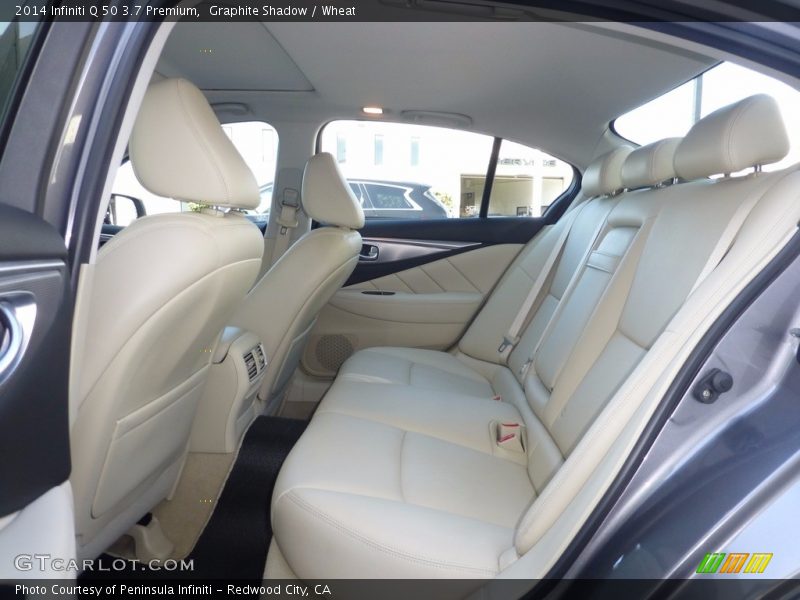 Graphite Shadow / Wheat 2014 Infiniti Q 50 3.7 Premium