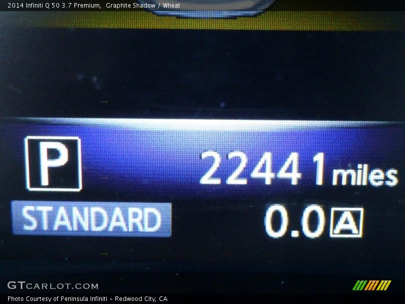 Graphite Shadow / Wheat 2014 Infiniti Q 50 3.7 Premium