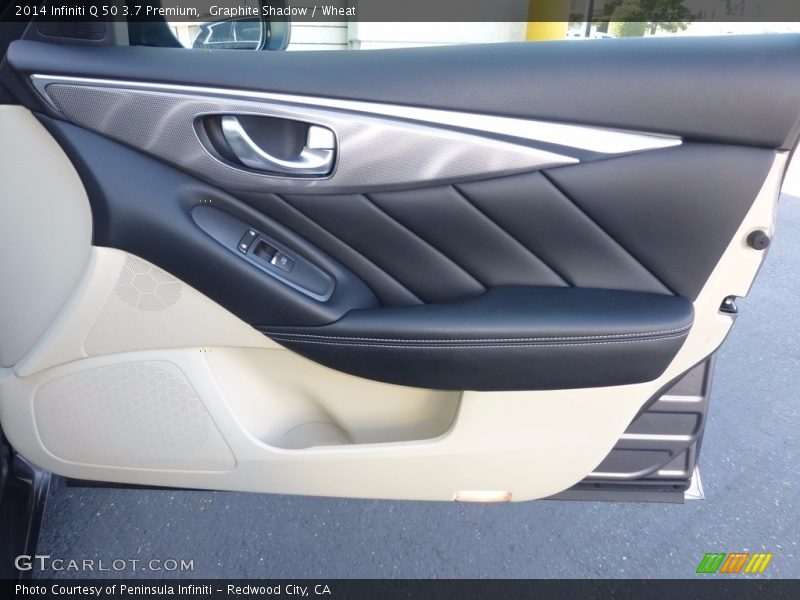 Graphite Shadow / Wheat 2014 Infiniti Q 50 3.7 Premium