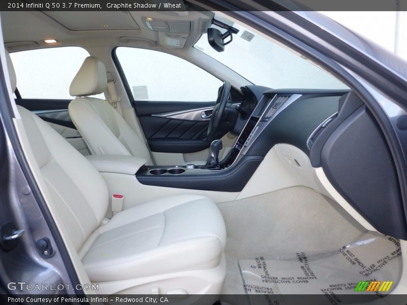 Graphite Shadow / Wheat 2014 Infiniti Q 50 3.7 Premium