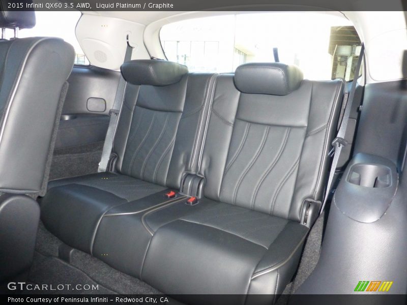 Liquid Platinum / Graphite 2015 Infiniti QX60 3.5 AWD