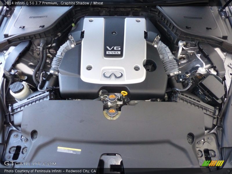 Graphite Shadow / Wheat 2014 Infiniti Q 50 3.7 Premium