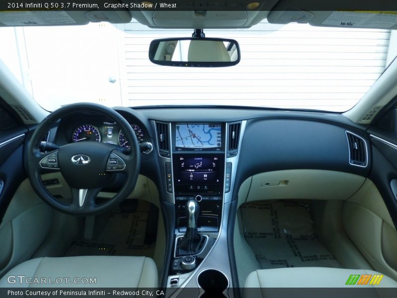 Graphite Shadow / Wheat 2014 Infiniti Q 50 3.7 Premium