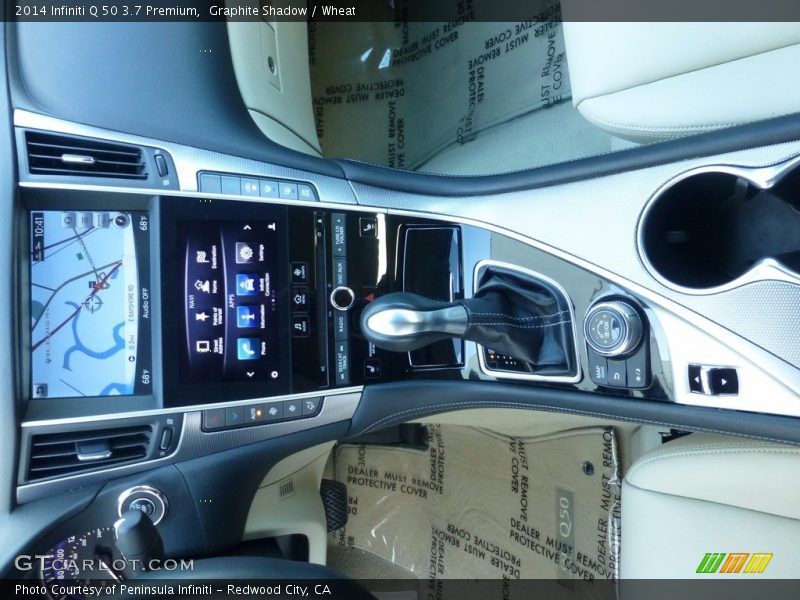 Graphite Shadow / Wheat 2014 Infiniti Q 50 3.7 Premium