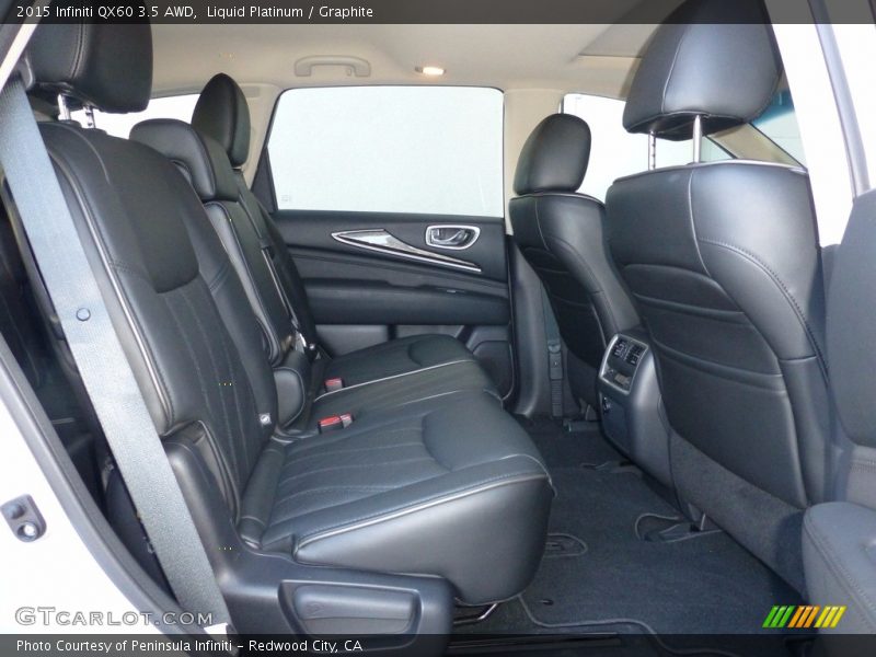 Liquid Platinum / Graphite 2015 Infiniti QX60 3.5 AWD