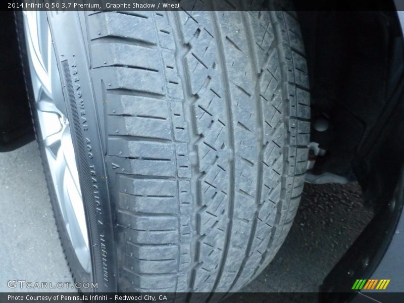 Graphite Shadow / Wheat 2014 Infiniti Q 50 3.7 Premium
