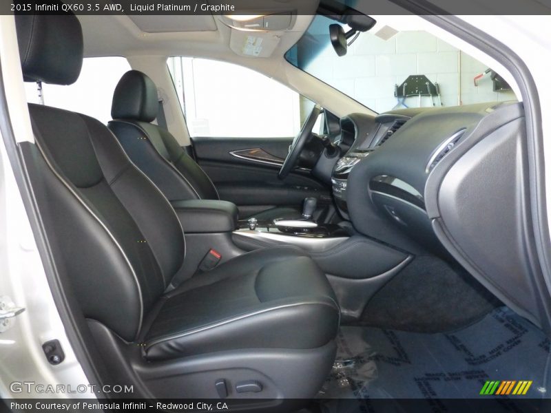 Liquid Platinum / Graphite 2015 Infiniti QX60 3.5 AWD