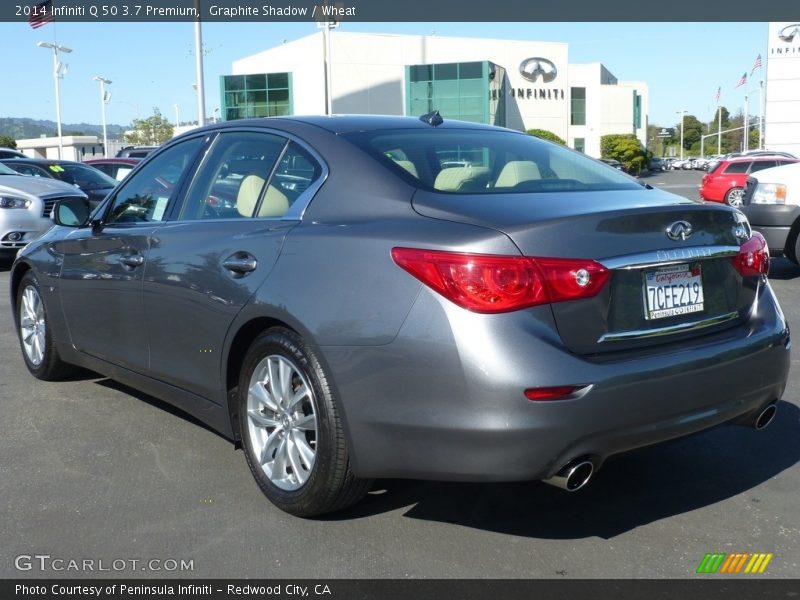 Graphite Shadow / Wheat 2014 Infiniti Q 50 3.7 Premium