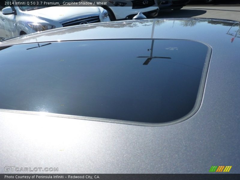 Graphite Shadow / Wheat 2014 Infiniti Q 50 3.7 Premium
