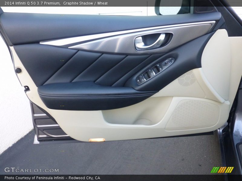 Graphite Shadow / Wheat 2014 Infiniti Q 50 3.7 Premium