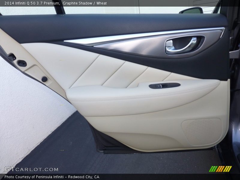 Graphite Shadow / Wheat 2014 Infiniti Q 50 3.7 Premium