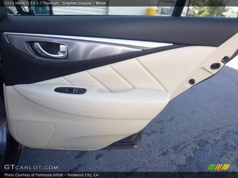 Graphite Shadow / Wheat 2014 Infiniti Q 50 3.7 Premium