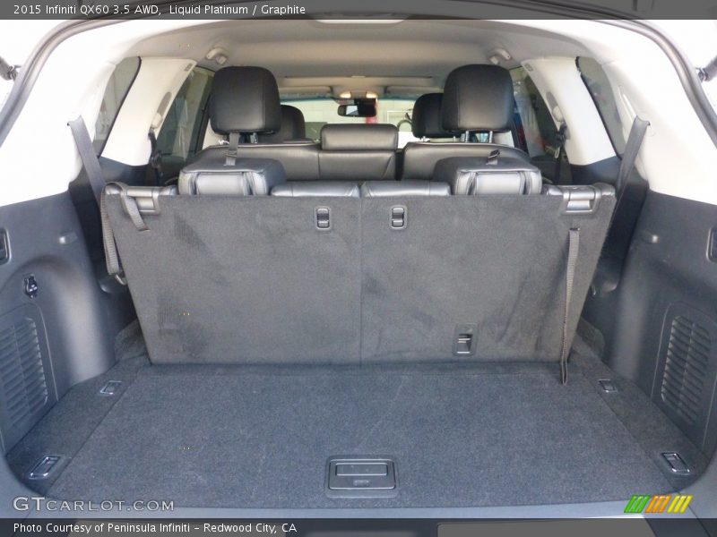 Liquid Platinum / Graphite 2015 Infiniti QX60 3.5 AWD