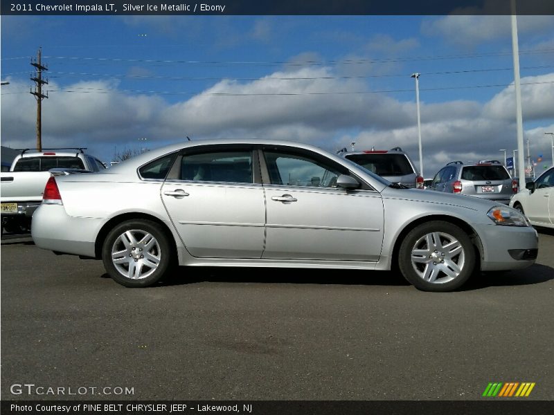 Silver Ice Metallic / Ebony 2011 Chevrolet Impala LT
