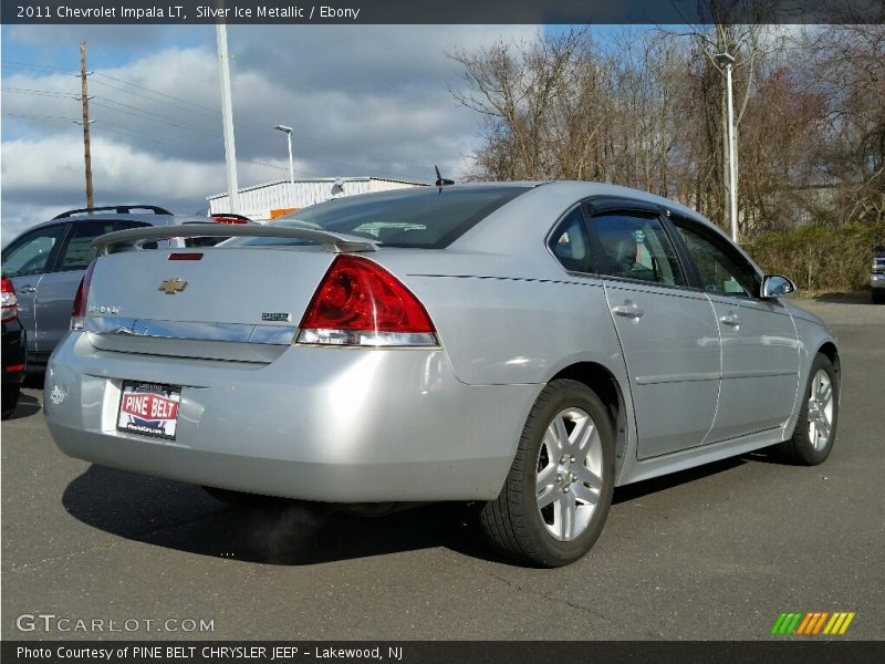 Silver Ice Metallic / Ebony 2011 Chevrolet Impala LT