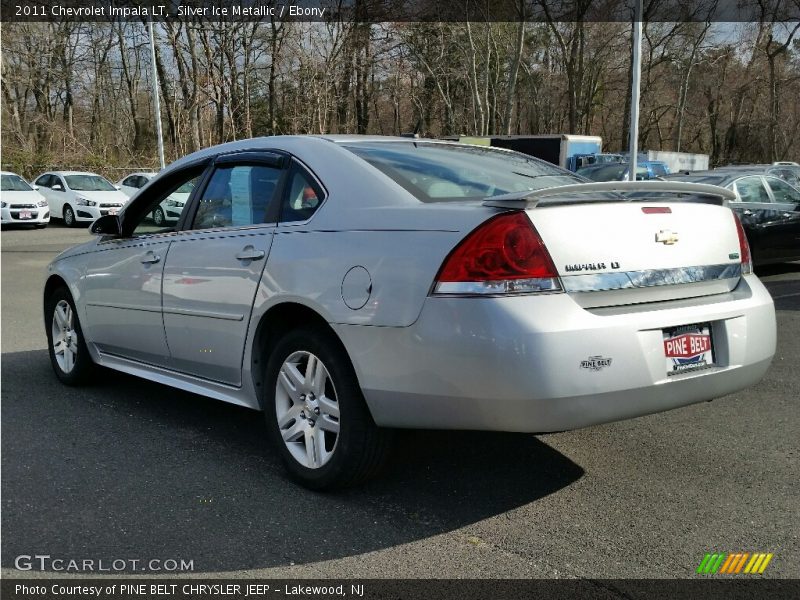 Silver Ice Metallic / Ebony 2011 Chevrolet Impala LT