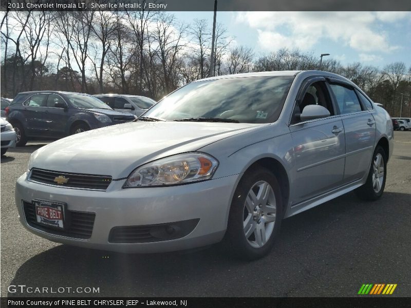 Silver Ice Metallic / Ebony 2011 Chevrolet Impala LT