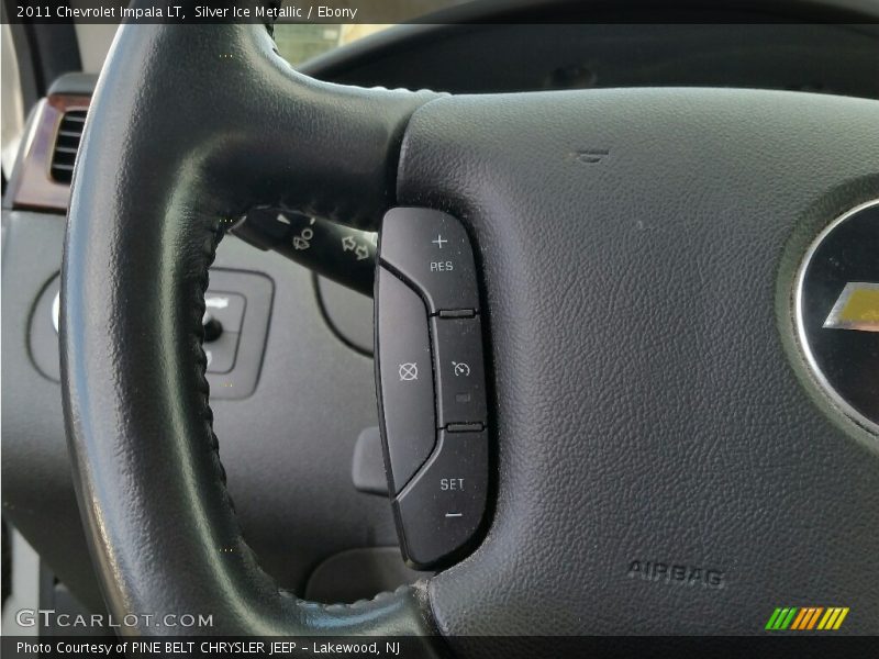 Silver Ice Metallic / Ebony 2011 Chevrolet Impala LT