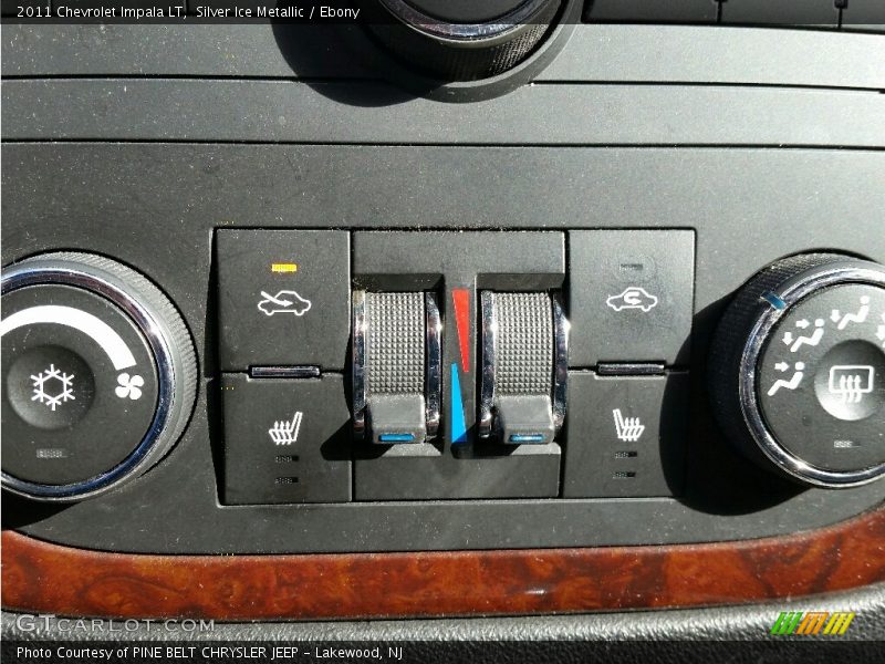 Silver Ice Metallic / Ebony 2011 Chevrolet Impala LT