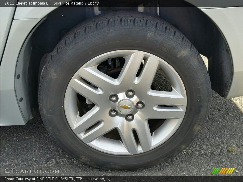 Silver Ice Metallic / Ebony 2011 Chevrolet Impala LT