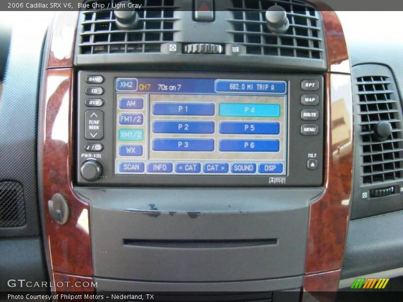 Blue Chip / Light Gray 2006 Cadillac SRX V6