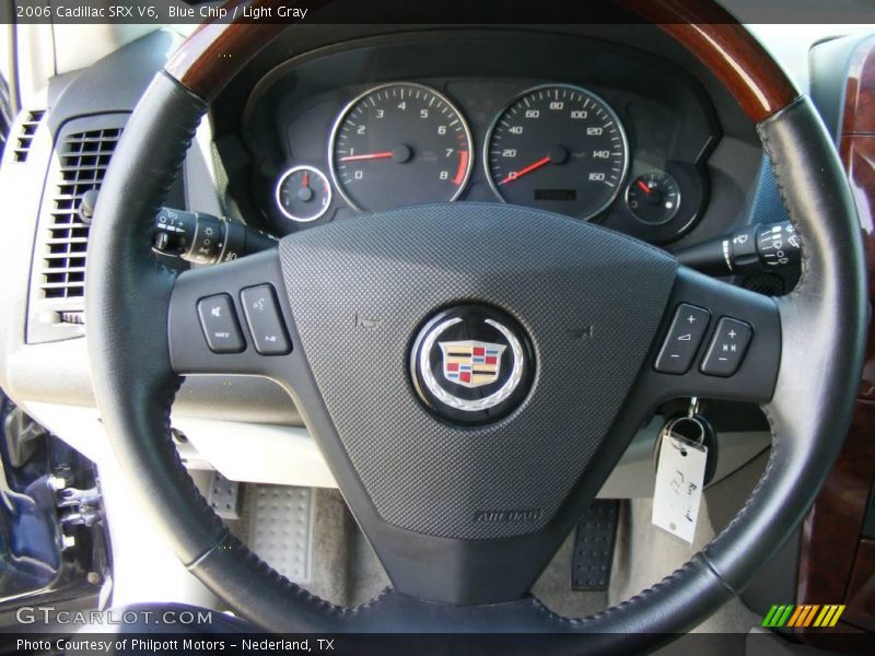 Blue Chip / Light Gray 2006 Cadillac SRX V6
