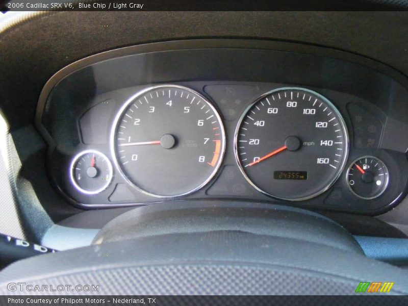 Blue Chip / Light Gray 2006 Cadillac SRX V6