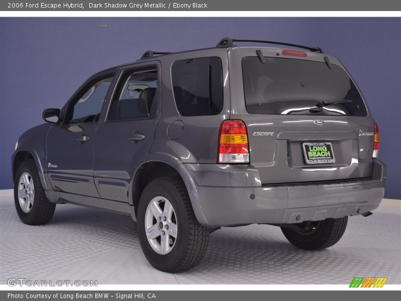 Dark Shadow Grey Metallic / Ebony Black 2006 Ford Escape Hybrid