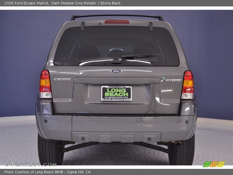 Dark Shadow Grey Metallic / Ebony Black 2006 Ford Escape Hybrid