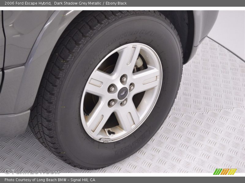 Dark Shadow Grey Metallic / Ebony Black 2006 Ford Escape Hybrid