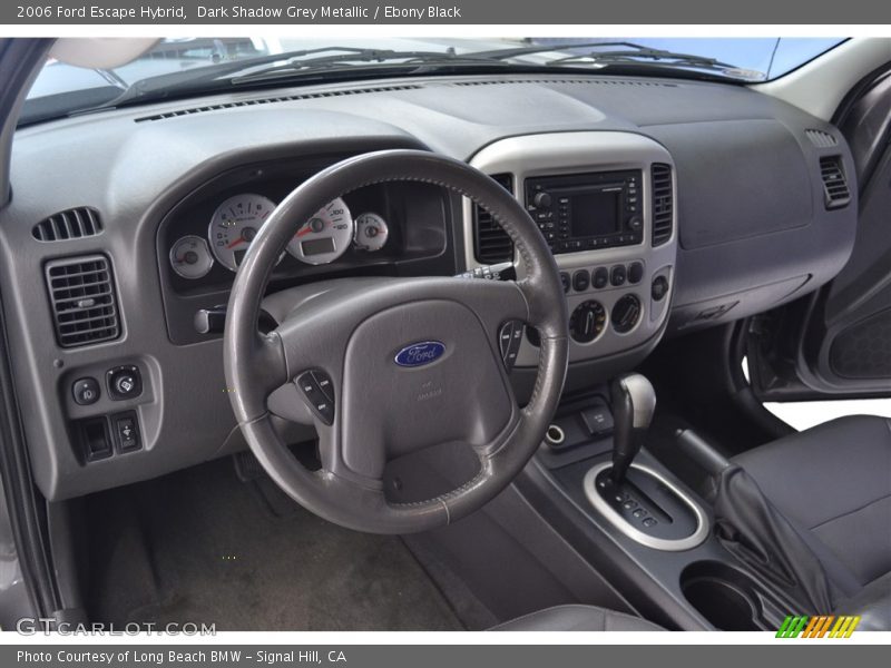 Dark Shadow Grey Metallic / Ebony Black 2006 Ford Escape Hybrid