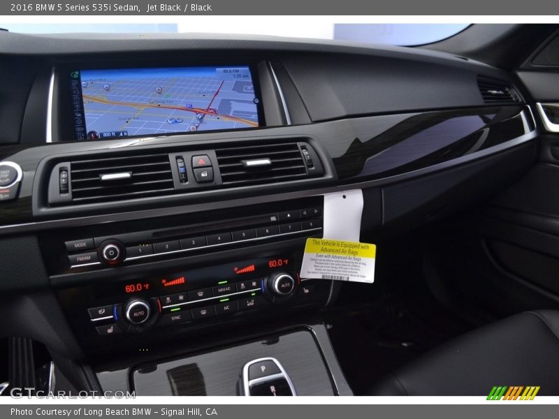 Jet Black / Black 2016 BMW 5 Series 535i Sedan