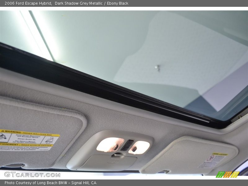 Dark Shadow Grey Metallic / Ebony Black 2006 Ford Escape Hybrid