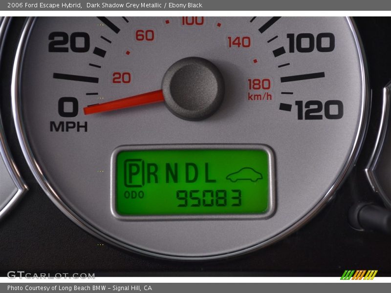 Dark Shadow Grey Metallic / Ebony Black 2006 Ford Escape Hybrid