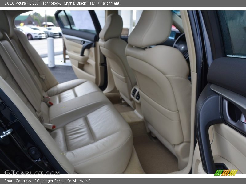 Crystal Black Pearl / Parchment 2010 Acura TL 3.5 Technology
