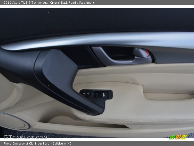 Crystal Black Pearl / Parchment 2010 Acura TL 3.5 Technology